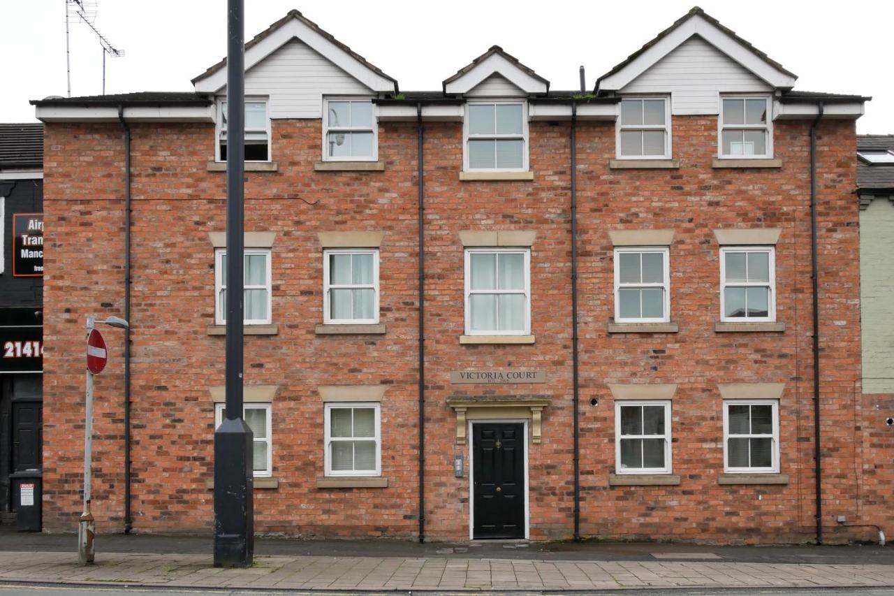 Ferienwohnung Crewe Short Lets 8 Victoria Court, Crewe Exterior foto
